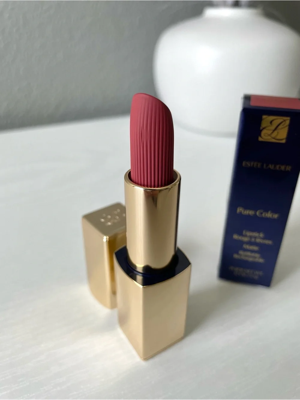 Estee Lauder Pure Color Lipstick Matte #669 Stolen Heart Refillable NEW IN BOX